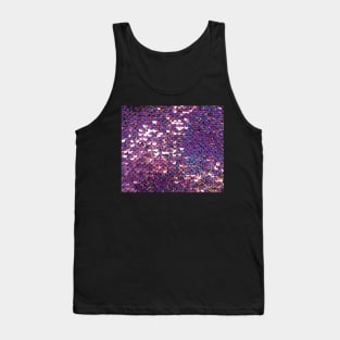 Photographic Image of Purple Sequins Tank Top